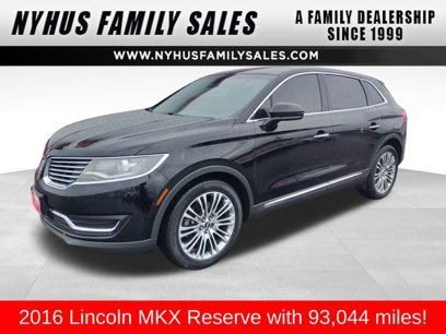 Used 2016 Lincoln MKX Reserve w/ Driver Assistance Package