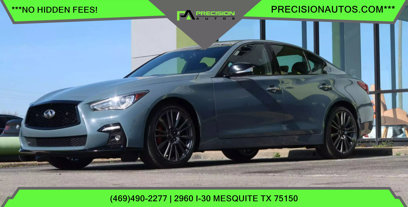 Used 2021 INFINITI Q50 Red Sport 400 w/ Proactive Package