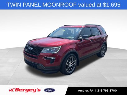 Certified 2018 Ford Explorer Sport