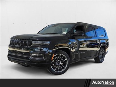 New 2025 Jeep Grand Wagoneer L Series II Obsidian w/ Quick Order Packagew 28T
