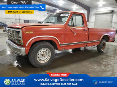 Used 1986 Ford F150 2WD Regular Cab