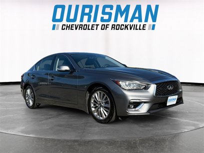 Used 2021 INFINITI Q50 Luxe w/ Seat & Sound Package