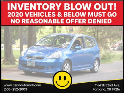 Used 2008 Honda Fit Sport