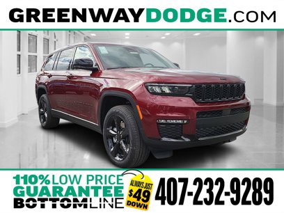 New 2025 Jeep Grand Cherokee L Limited w/ Black Appearance Package