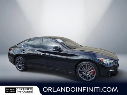 Certified 2023 INFINITI Q50 Red Sport 400 w/ Black Opal Edition