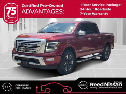Certified 2023 Nissan Titan Platinum Reserve w/ Moonroof Package