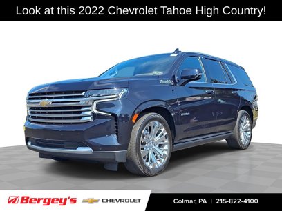 Used 2022 Chevrolet Tahoe High Country