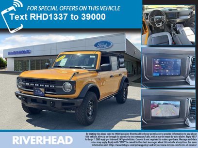 Certified 2021 Ford Bronco Black Diamond