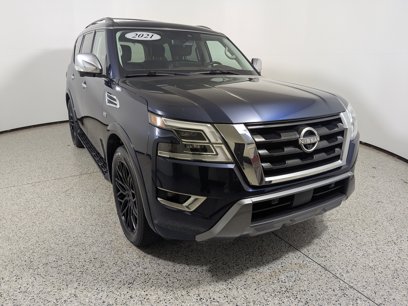 Used 2021 Nissan Armada Platinum w/ Captain's Chairs Package