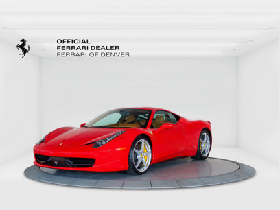 Used 2010 Ferrari 458 Italia Coupe