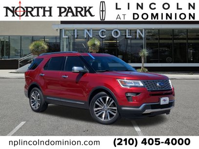 Used 2018 Ford Explorer Platinum