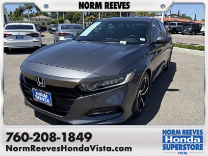 Certified 2019 Honda Accord Sport