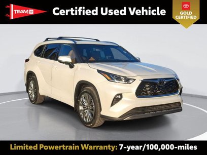 Certified 2024 Toyota Highlander Platinum