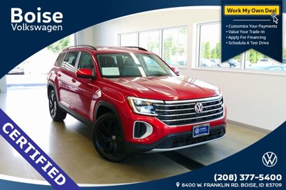 Certified 2024 Volkswagen Atlas SE w/ Black Wheel Package