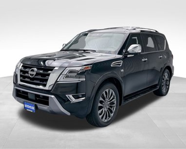 Used 2021 Nissan Armada Platinum w/ Captain's Chairs Package