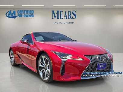 Used 2022 Lexus LC 500 Convertible