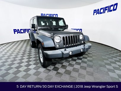 Used 2018 Jeep Wrangler Sport
