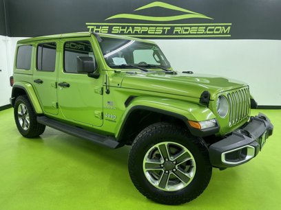 Used 2020 Jeep Wrangler Unlimited Sahara w/ Uconnect 4C Nav & Sound Group