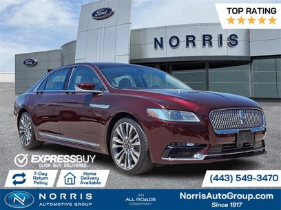 Used 2017 Lincoln Continental Select