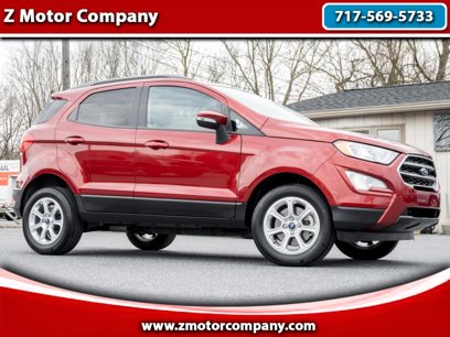 Used 2020 Ford EcoSport SE w/ SE Convenience Package