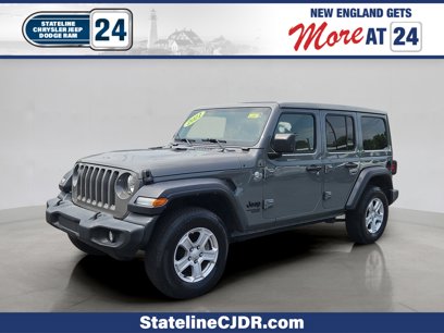 Certified 2021 Jeep Wrangler Unlimited Sport w/ Sun And Sound Package