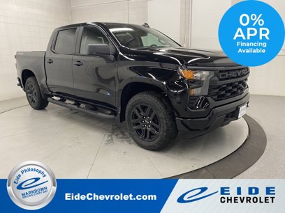 New 2025 Chevrolet Silverado 1500 Custom w/ Turbomax Blackout Package