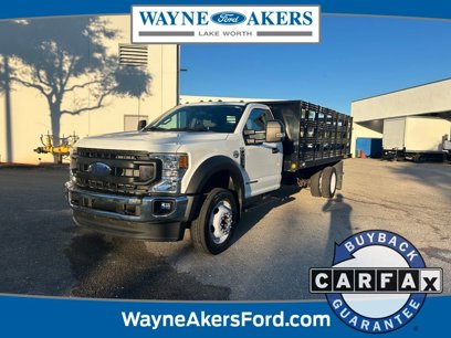 Used 2022 Ford F550 2WD Regular Cab Super Duty w/ Power Equipment Group