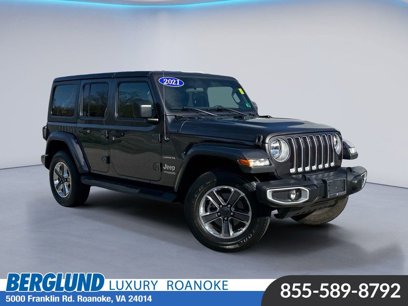 Used 2021 Jeep Wrangler Unlimited Sahara w/ Safety Group