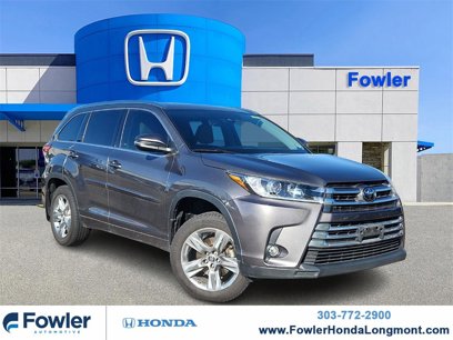 Used 2018 Toyota Highlander Limited