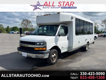 Used 2014 Chevrolet Express 4500 Extended w/ Shuttle Bus Package