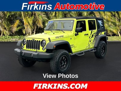 Used 2016 Jeep Wrangler Unlimited Sport w/ Quick Order Package 24S