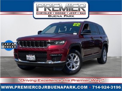 Certified 2022 Jeep Grand Cherokee L Limited w/ Trailer Tow Group (B)