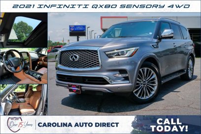 Used 2021 INFINITI QX80 Sensory w/ All-Season Package