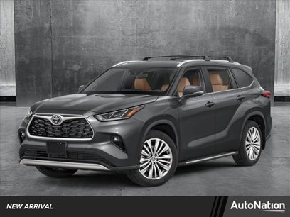 New 2025 Toyota Highlander Platinum