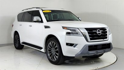 Used 2024 Nissan Armada Platinum w/ Captain's Chairs Package