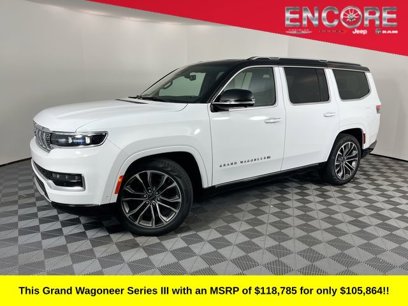 New 2024 Jeep Grand Wagoneer Series III w/ Rear Seat Video Group 1