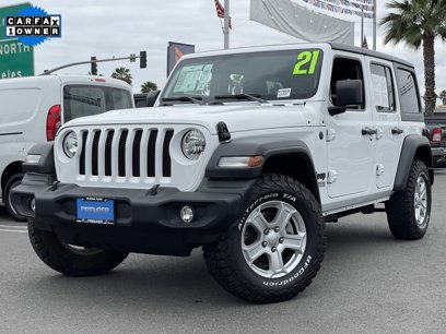 Certified 2021 Jeep Wrangler Unlimited Sport