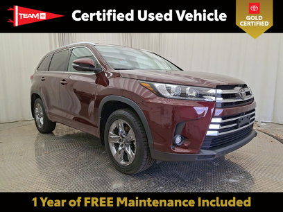 Certified 2019 Toyota Highlander Limited Platinum
