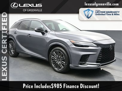 Certified 2023 Lexus RX 500h F Sport w/ Cold Area Package