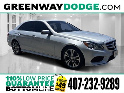 Used 2016 Mercedes-Benz E 350 4MATIC Sedan