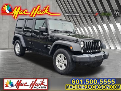 Used 2017 Jeep Wrangler Unlimited Sport w/ Quick Order Package 24S