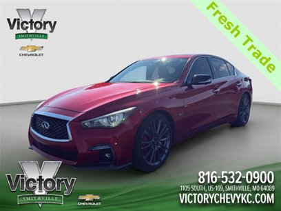 Used 2018 INFINITI Q50 Red Sport 400 w/ Spare Tire Package