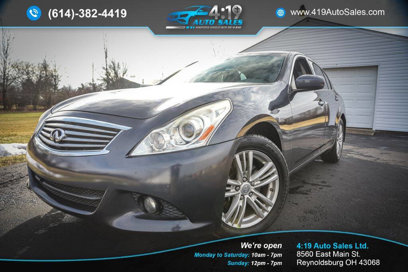 Used 2011 INFINITI G25 x w/ Moonroof Pkg