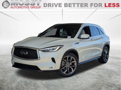 Used 2021 INFINITI QX50 Autograph w/ Premium White Leather Package