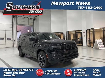 New 2025 Jeep Grand Wagoneer L Series II Obsidian w/ Quick Order Packagew 28T