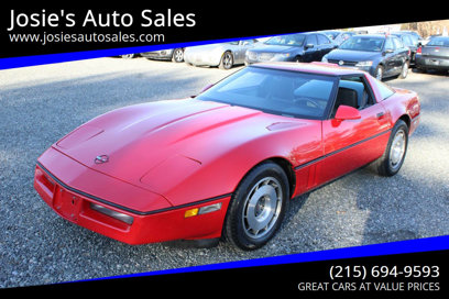 Used 1987 Chevrolet Corvette Coupe