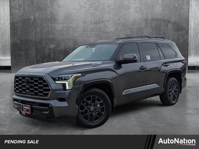 New 2025 Toyota Sequoia Platinum