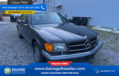Used 1989 Mercedes-Benz 560 SEC
