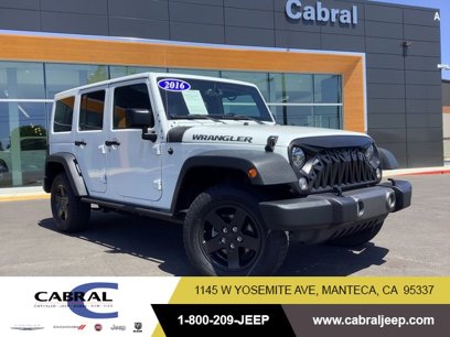 Used 2016 Jeep Wrangler Unlimited Sport