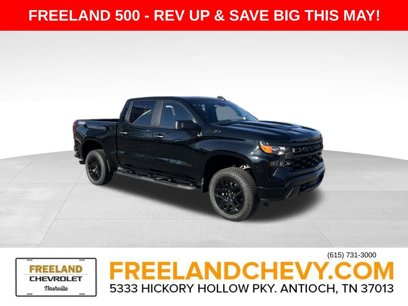 New 2025 Chevrolet Silverado 1500 Custom Trail Boss w/ Turbomax Blackout Package